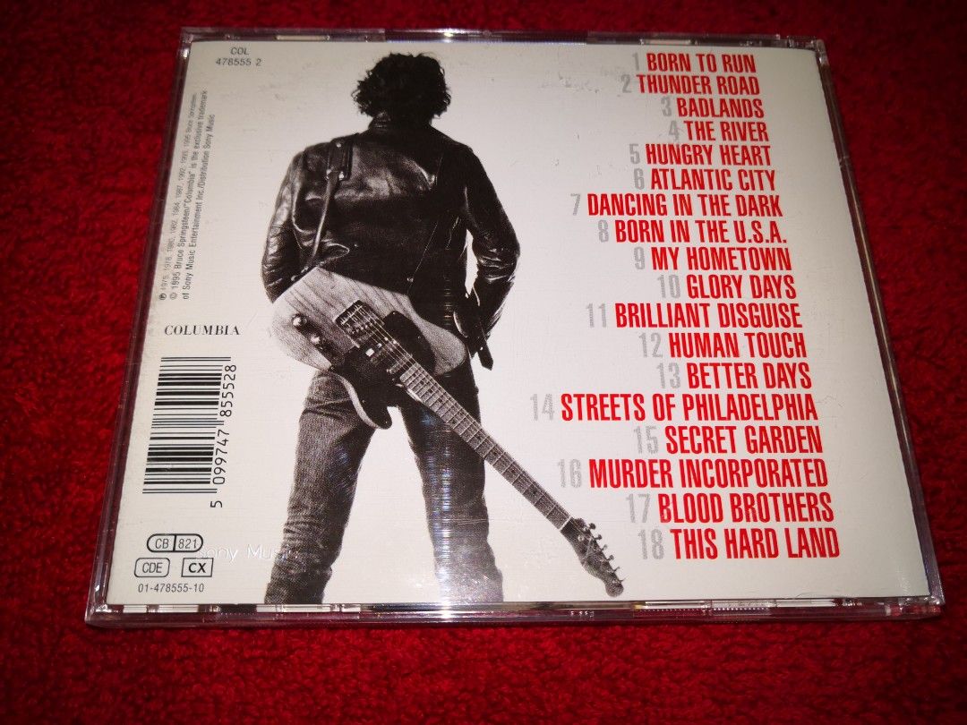 Bruce Springsteen Greatest Hits CD, Hobbies & Toys, Music & Media, CDs