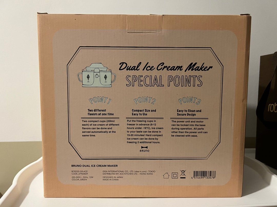 Bruno Dual IceCream Maker, Looking For on Carousell