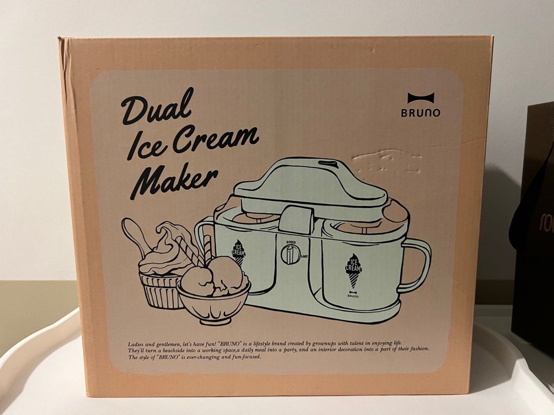 Dual ice cream hotsell maker