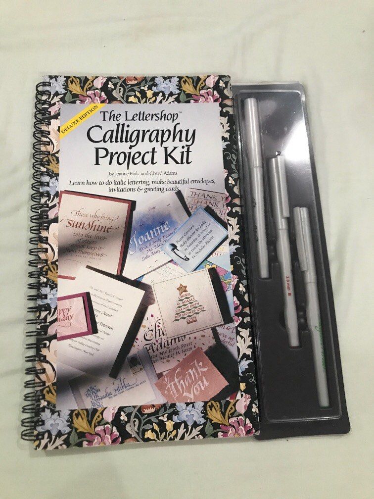 Calligraphy kit (Category: Craft Supplies & Tools) located in Batangas. Submitted by Aquarius818 (Listing ID 1209009902, Image 1). Description: unused.. bought this in canada 8 years ago, so lessen your expectationn po sa pens.. .