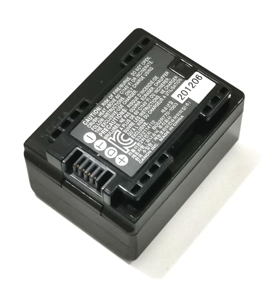Canon BP718 Battery Pack LithiumIon rechargeable for LEGRIA HF VIXIA