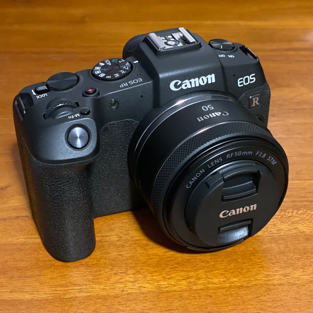 Canon EOS RP body with 2 batteries & charger, Photography, Cameras on ...