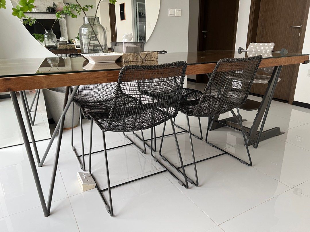 Cb2 reed store dining chair