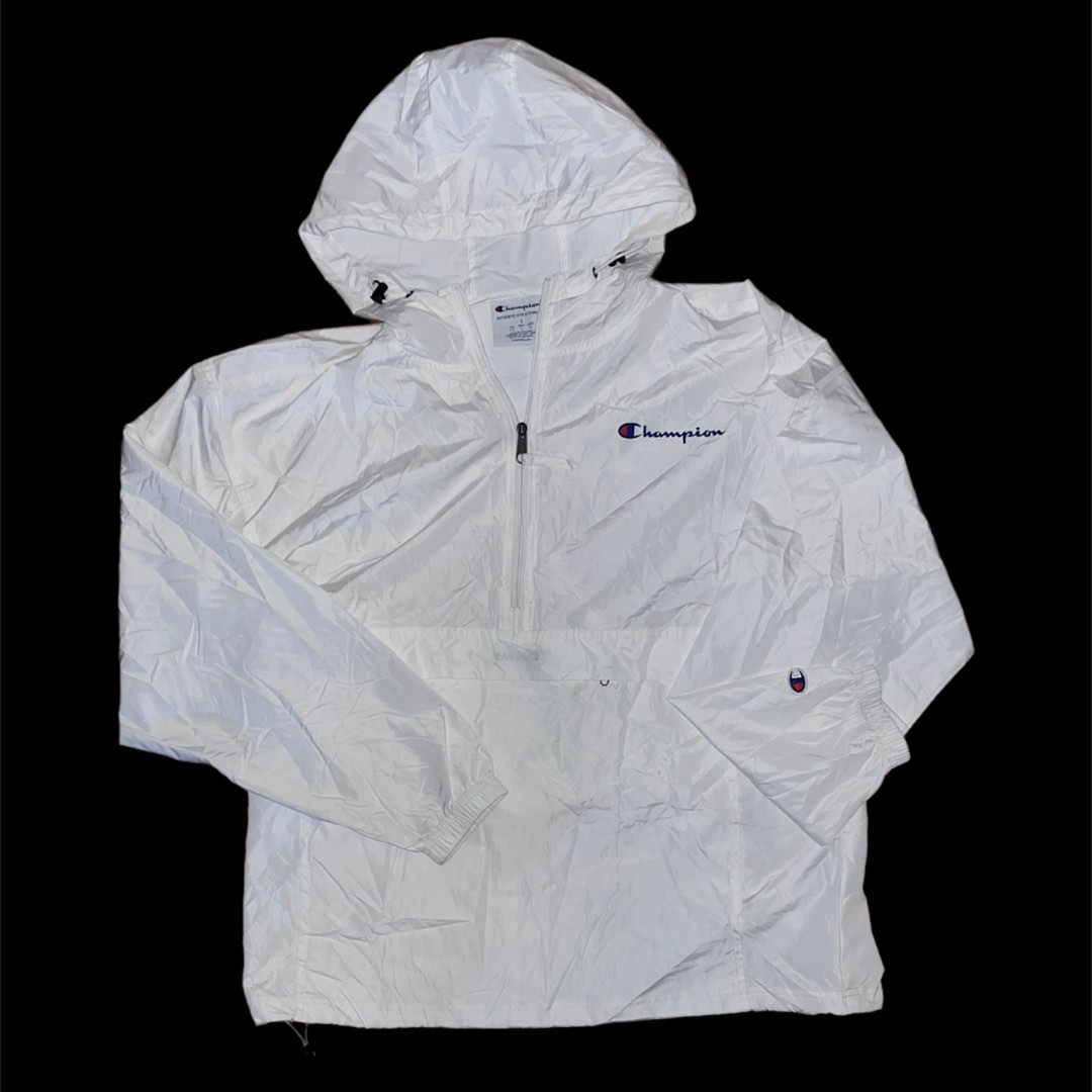 Champion shop windbreaker white