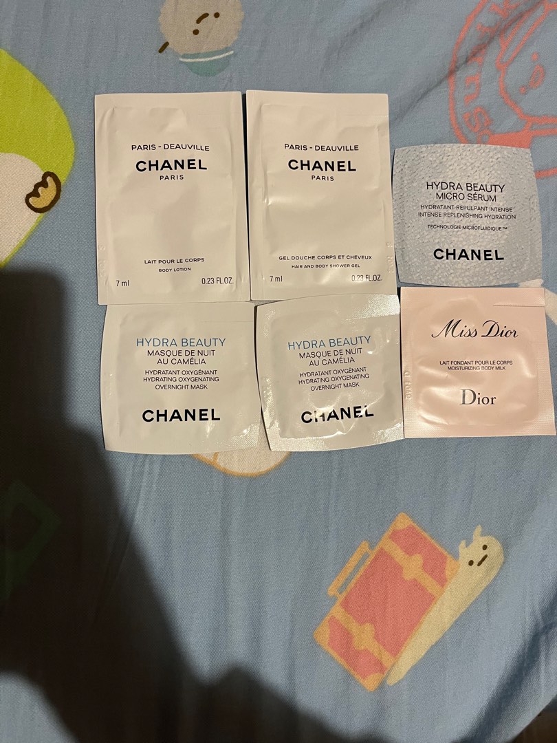 Chanel samples, 美容＆化妝品, 健康及美容 皮膚護理, 面部 面部護理 Carousell