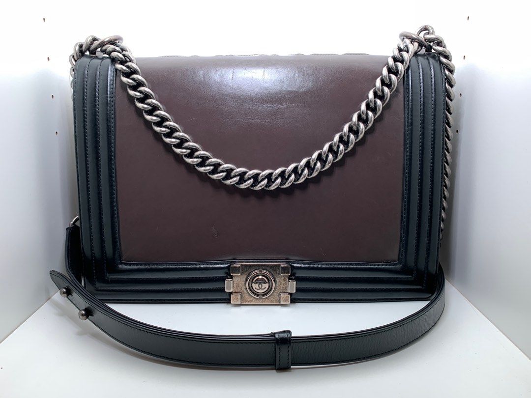 Chanel Boy Bag - Chanel Bags Black Smooth Calfskin Leather