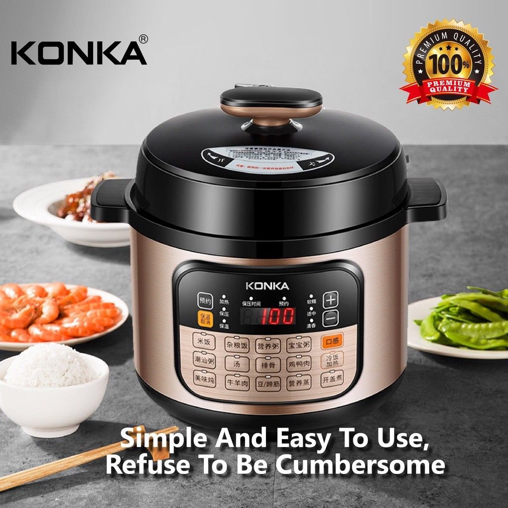 Check out KONKA Smart Electric Digital Pressure Cooker 5L Rice Cooker