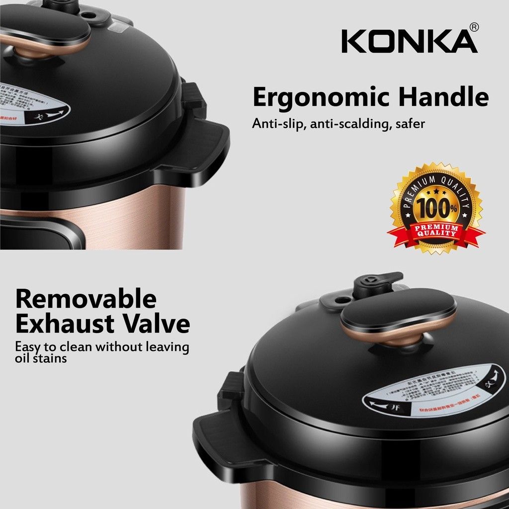Check out KONKA Smart Electric Digital Pressure Cooker 5L Rice Cooker