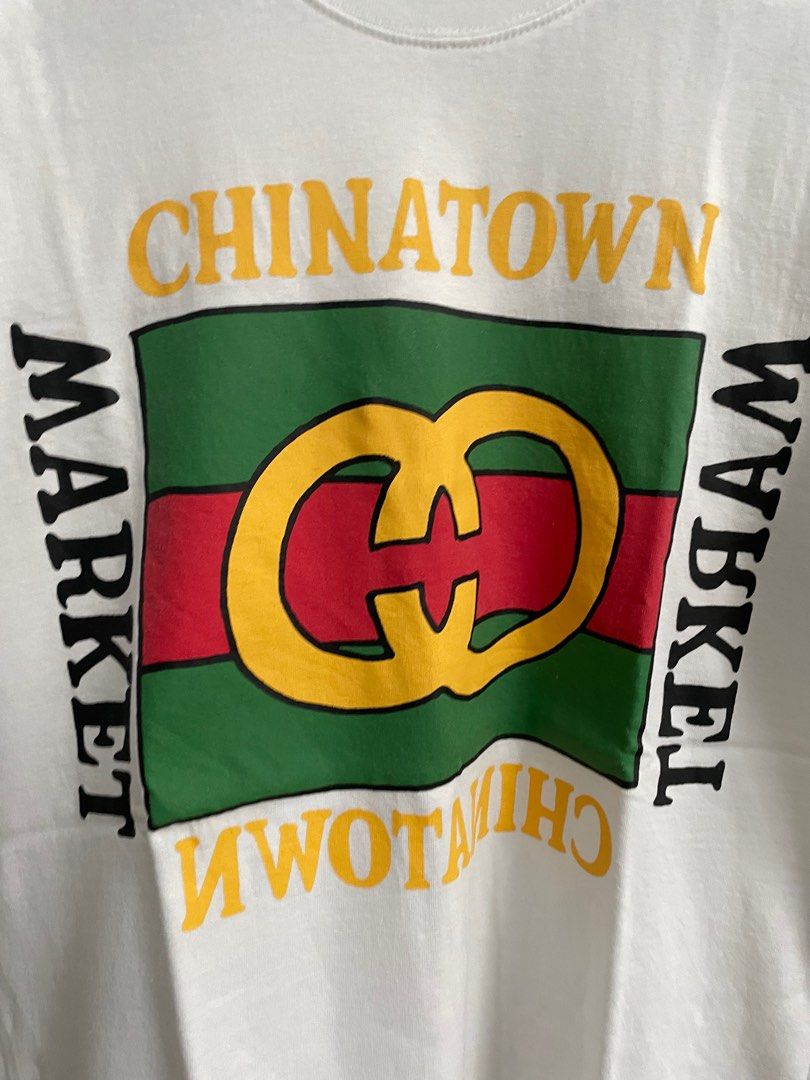 Chinatown Market Gucci Bootleg Tee Men s Fashion Tops Sets