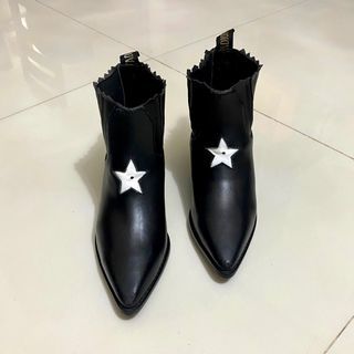 Christian Dior Star Cowboy Ankle Boots