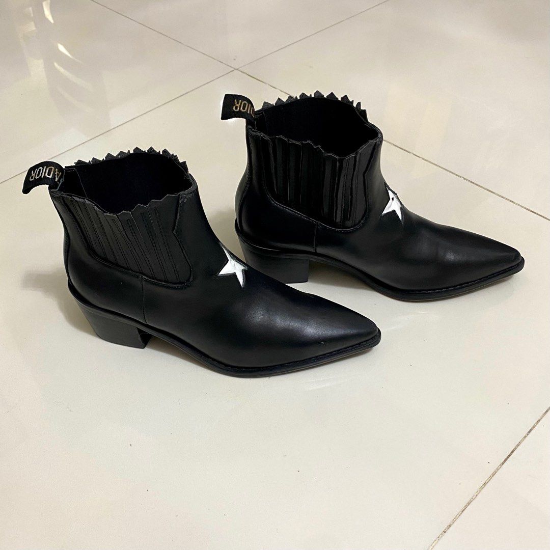 Dior star store ankle boots
