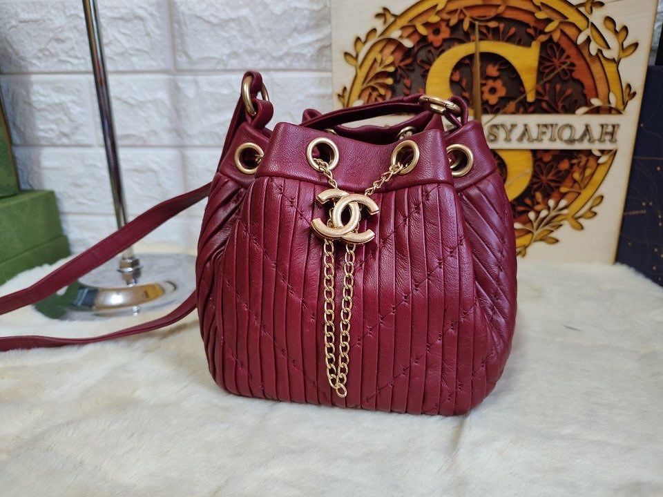 Coco chanel pleated bag