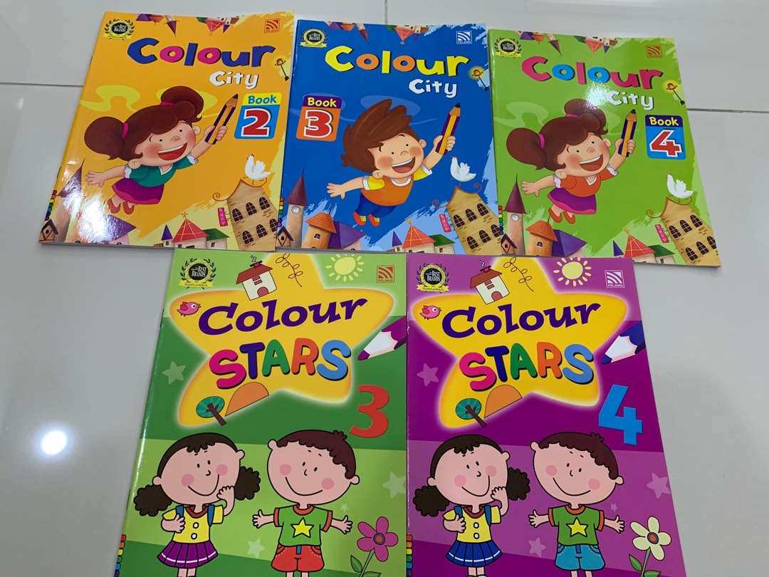 colouring-books-set-of-5-hobbies-toys-books-magazines-children-s