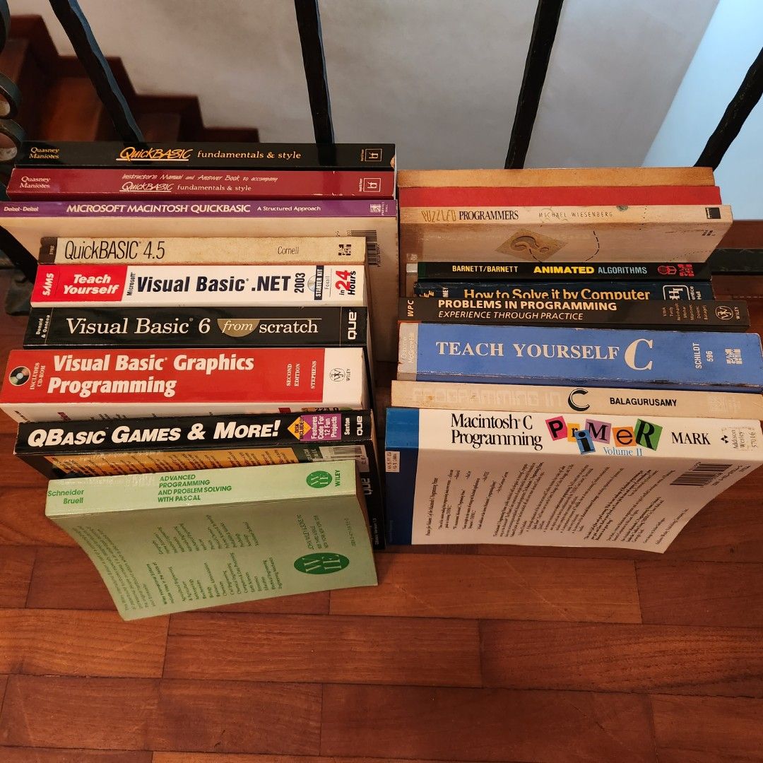 [FOC] Computer programming books, Hobbies & Toys, Books & Magazines ...