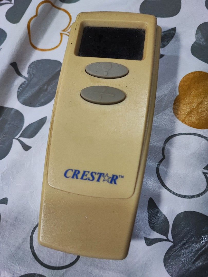 Crestar 5Blades Fan With Remote Control, Furniture & Home Living
