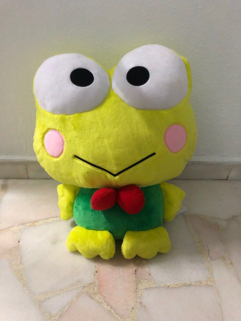 Cute frog plush, Hobbies & Toys, Toys & Games on Carousell