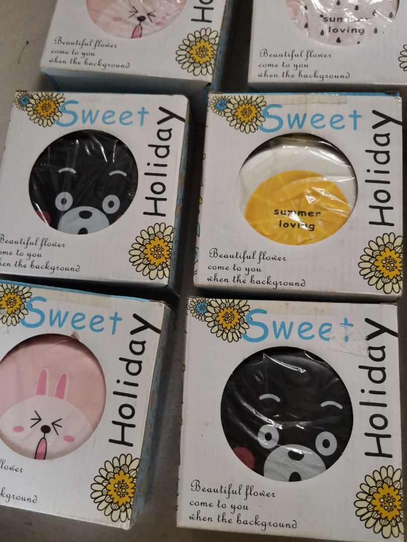 Cute Glass water bottle (can put hot water), Hobbies & Toys, Stationery