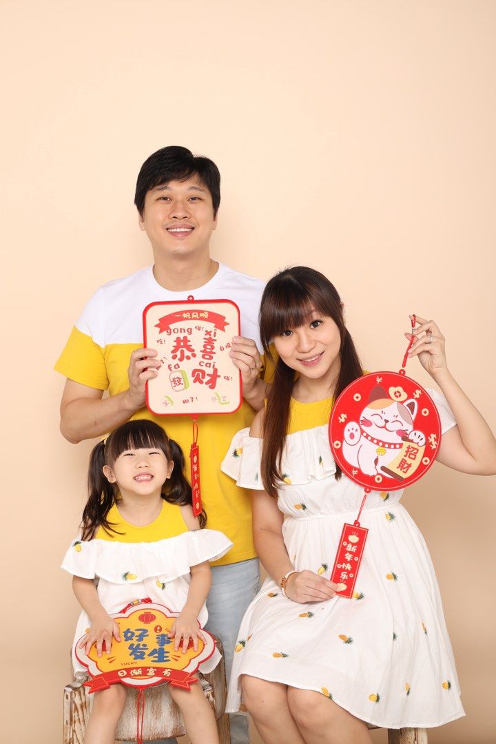 Cute Ong Lai Pineapple Family Outfits for sale