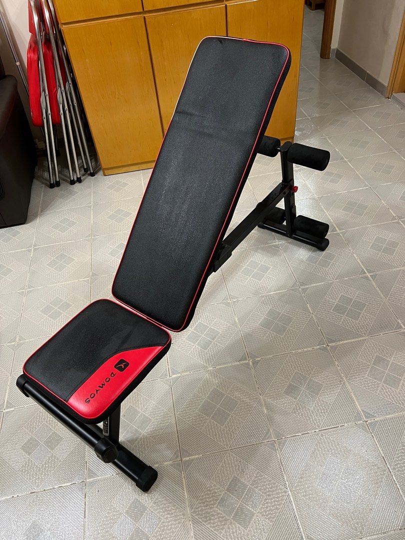 Decathlon Domyos Bench 500, 運動產品, 運動與健身, 運動與健身 - 舉重和啞鈴 - Carousell