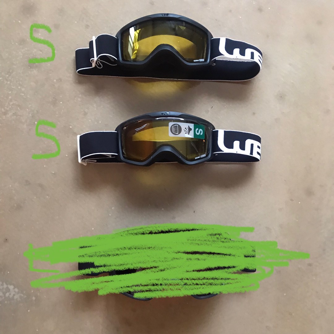 Decathlon winter ski goggles, Sports Equipment, Other Sports Equipment