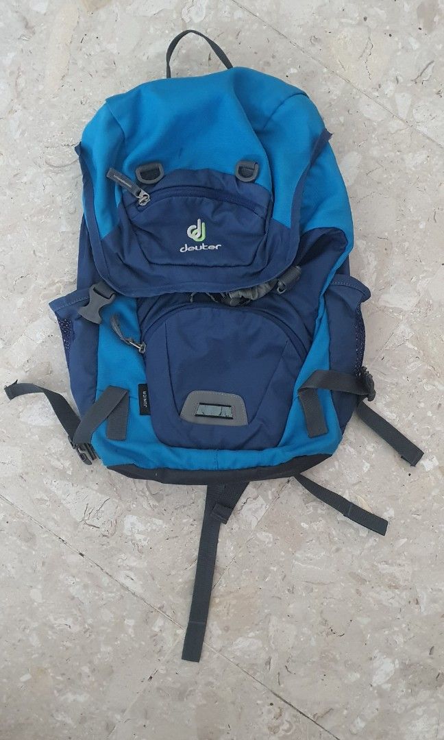 Deuter Junior backpack for primary school, hiking, etc, Men's Fashion