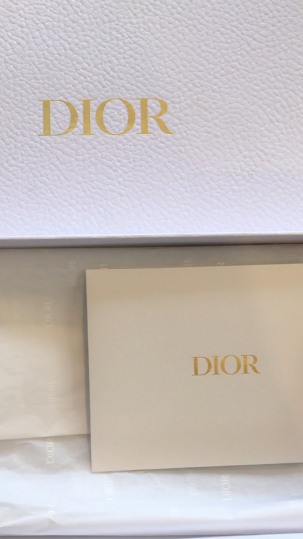 Dior Message Card, Luxury, Bags & Wallets on Carousell