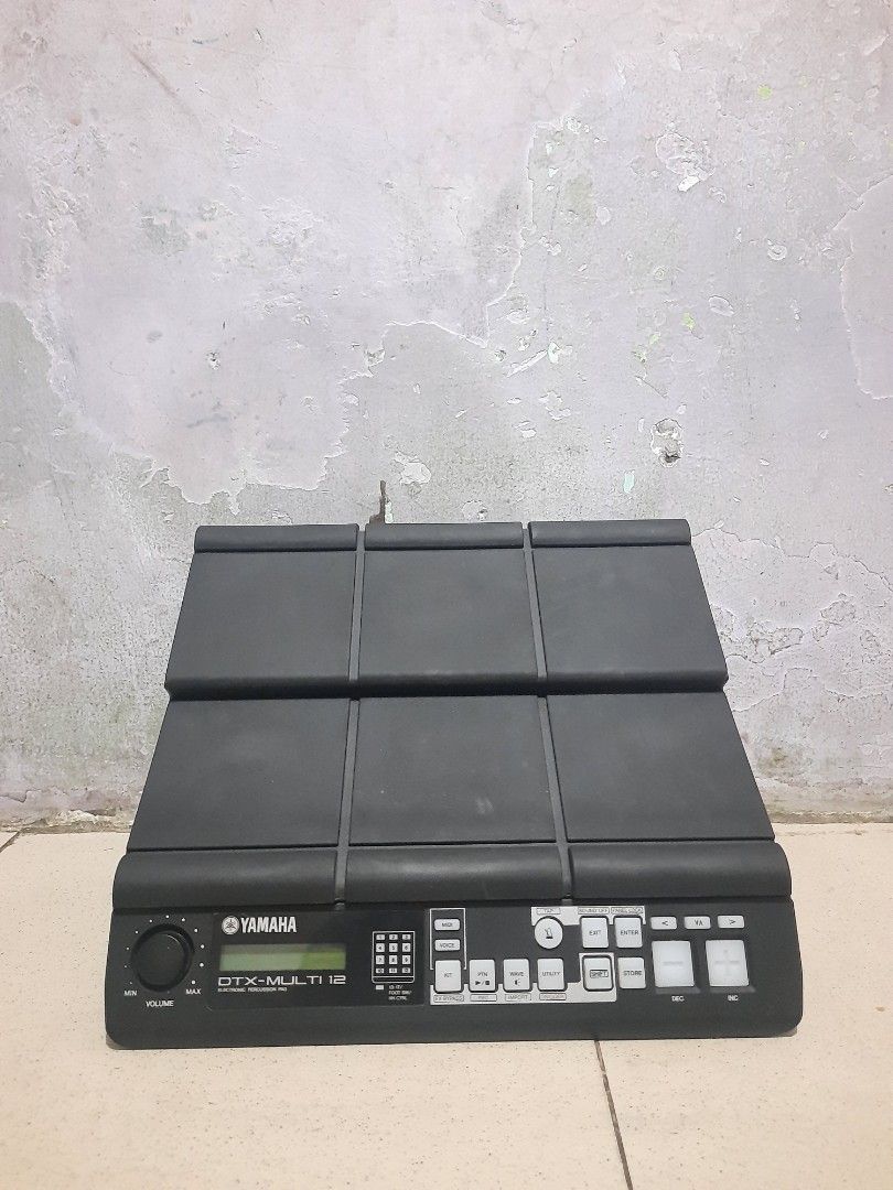 Drum pad electric yamaha DTX multi 12, Musik & Media, Alat di Carousell
