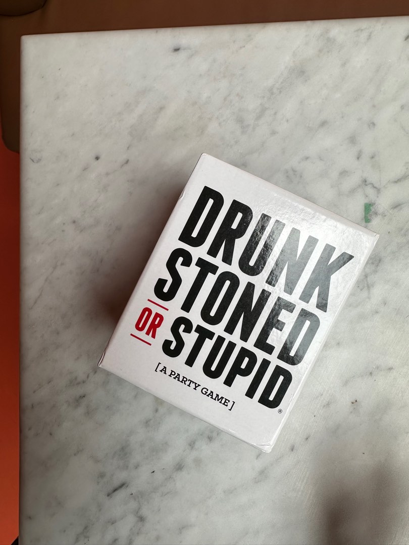 Drunk, Stoned &amp; Stupid (Card Game), Toys &amp; Collectibles, Permainan ...
