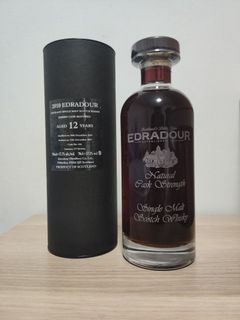 Edradour Natural Cask Strength 2010 12 Year Old