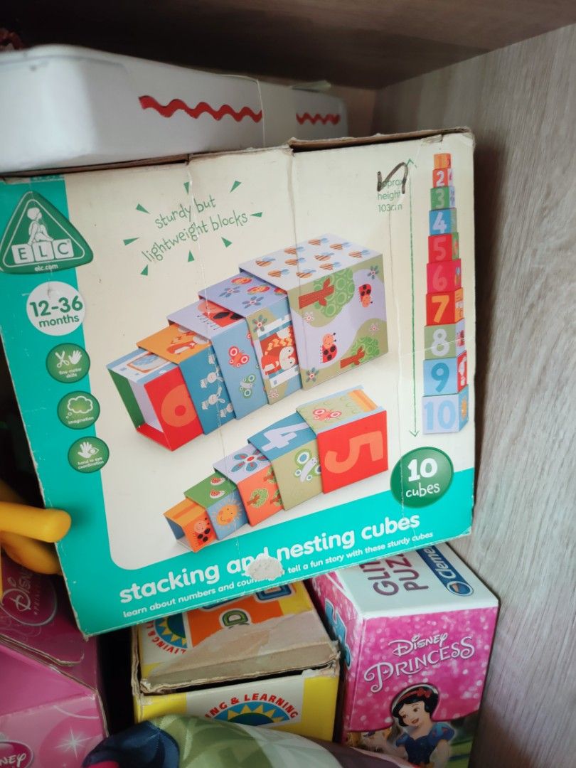 Elc discount stacking cubes