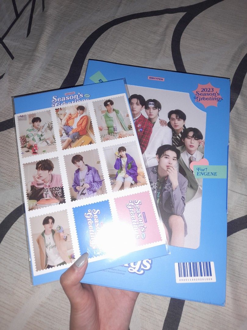 ENHYPEN SEASON'S GREETINGS 2023 SEALED WITH POB ONHAND WTS LFB PH