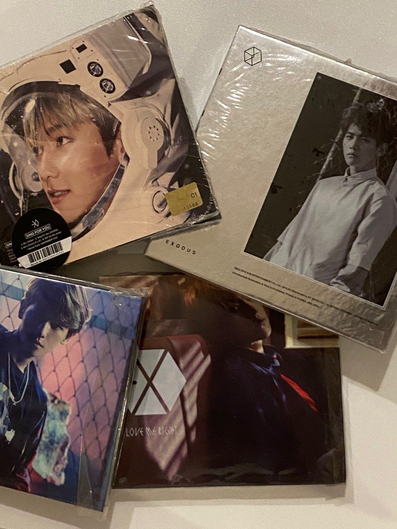 exo baekhyun albums, Hobbies & Toys, Memorabilia & Collectibles, K-Wave