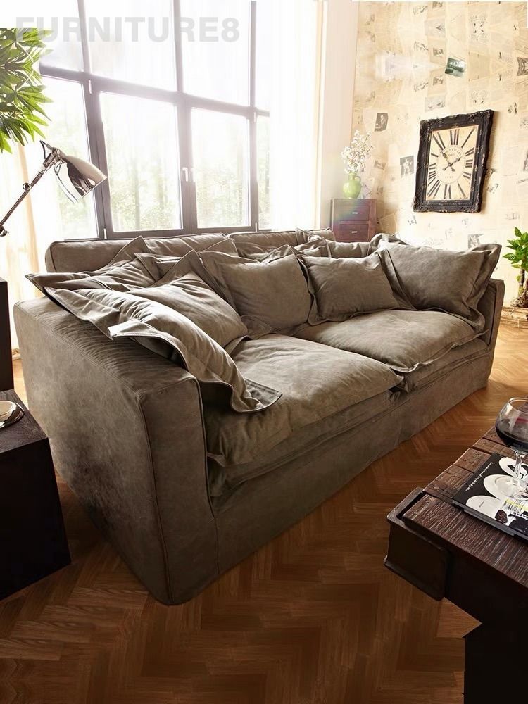 F8 0470 Wide Symmetrical Sectional Sleeper Sofa Furniture Home