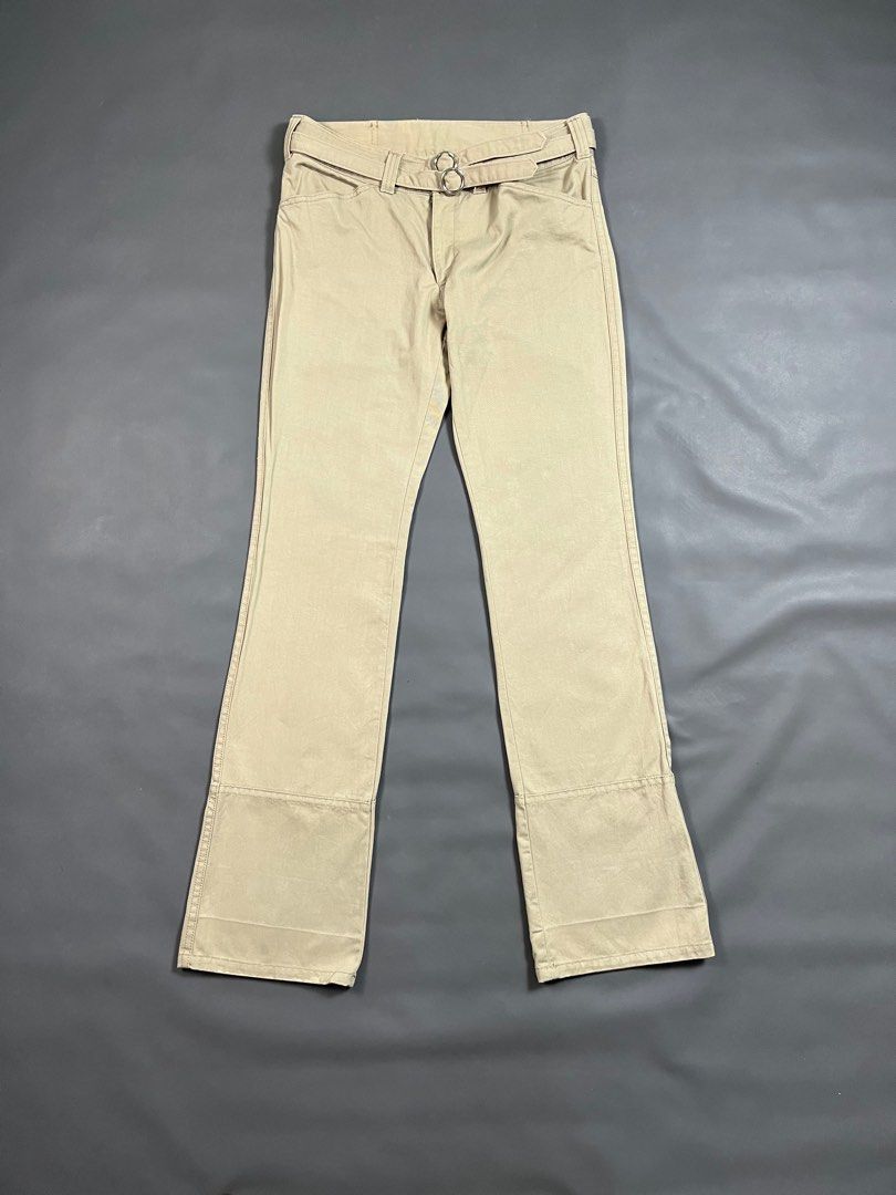 Ficce uomo by yoshiyuki konishi belted pants 32, Fesyen Pria Ficce uomo by yoshiyuki konishi belted pants 32, Fesyen Pria