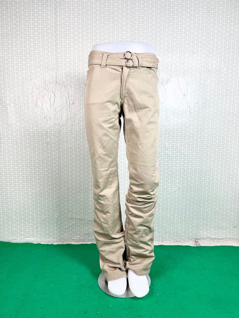 Ficce uomo by yoshiyuki konishi belted pants 32, Fesyen Pria Ficce uomo by yoshiyuki konishi belted pants 32, Fesyen Pria