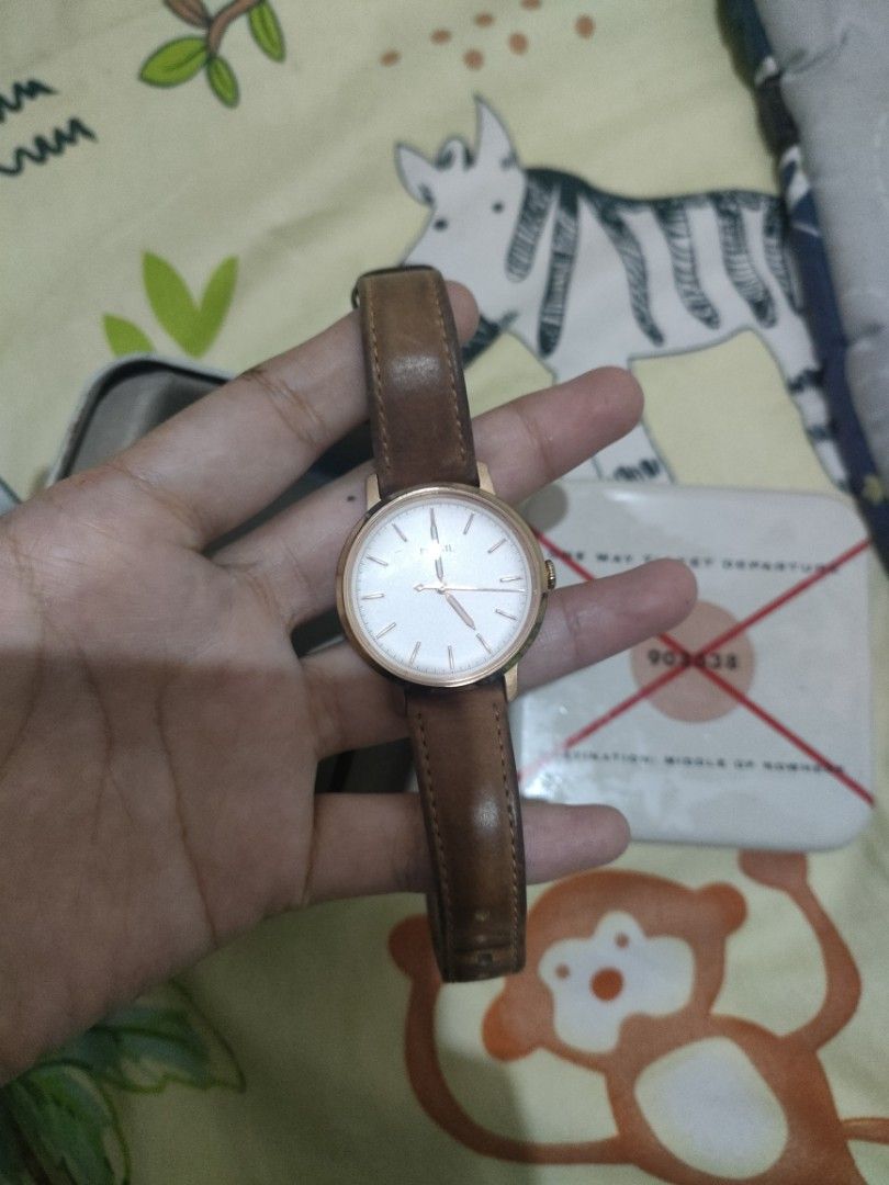 FOSSIL ES4185 Fesyen Wanita Jam Tangan di Carousell