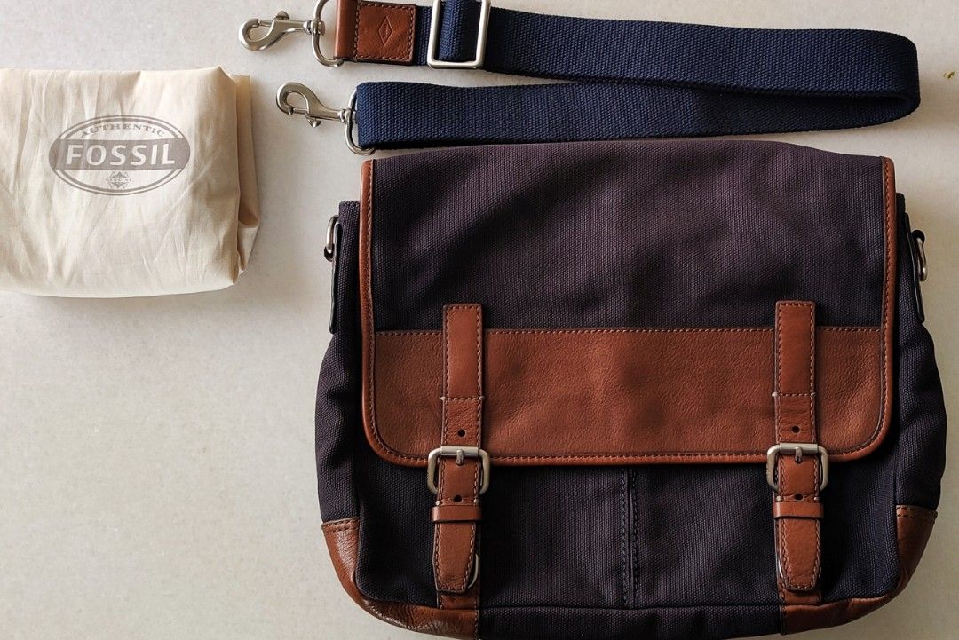 Fossil graham messenger bag online