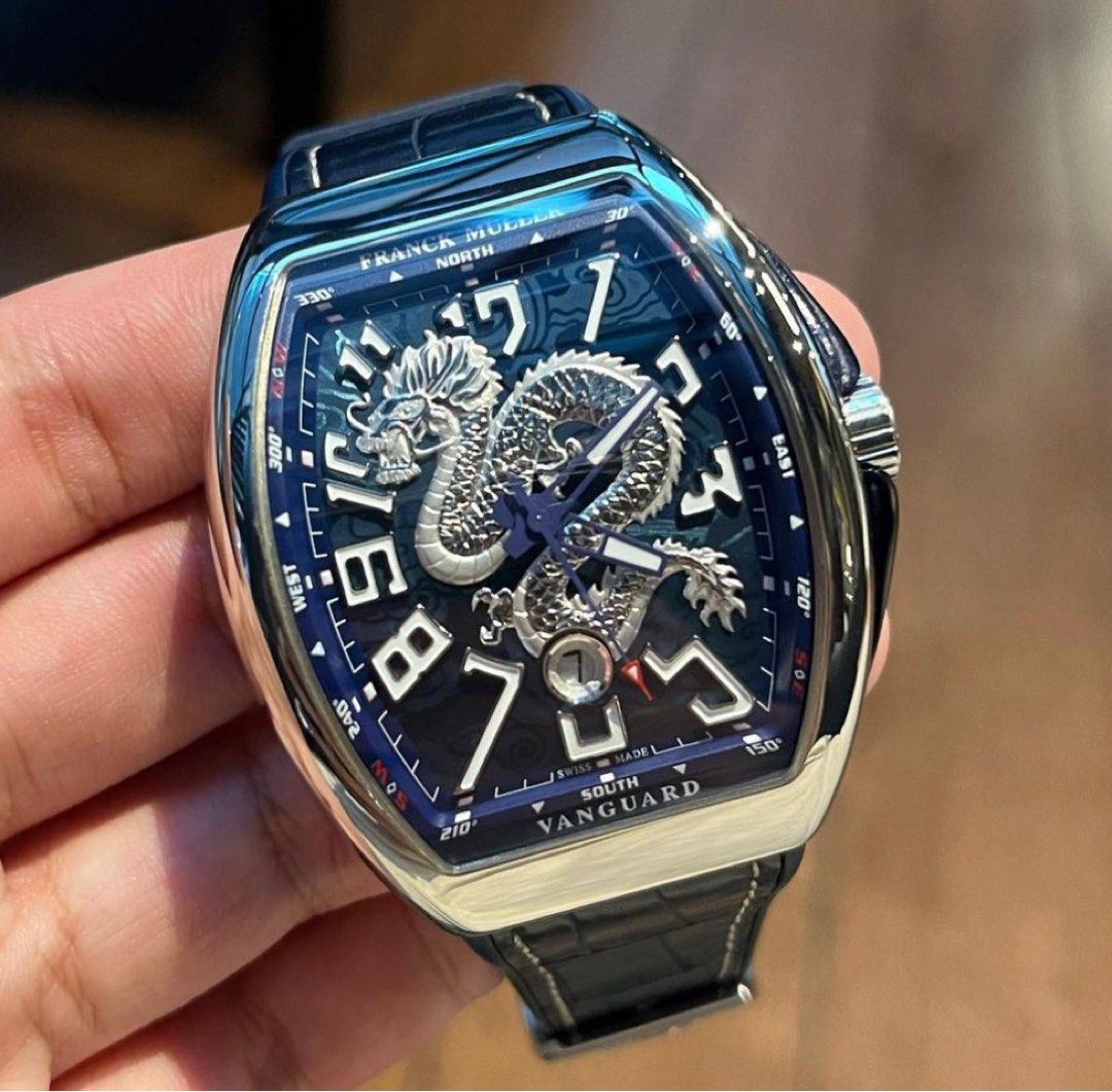 Franck muller vanguard dragon sale king