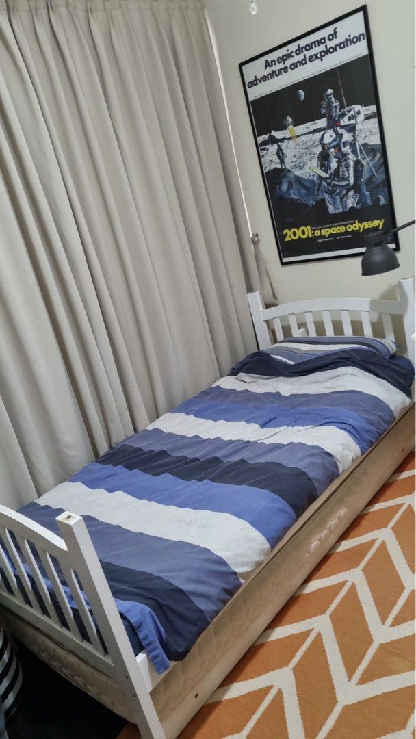 FREE Bed, Frame and 2 x mattresses, Furniture & Home Living