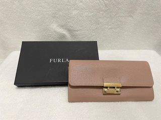 FURLA BELLA SAFFIANO MOONSTONE WALLET