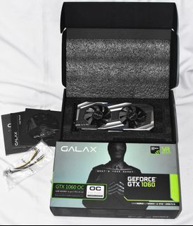 GALAX GeForce® GTX 1060 OC 6GB 192bit gaming graphic card (Complere box package)