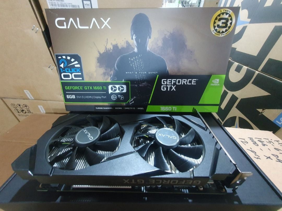 GALAX Gtx1660Ti 6gb 192bits Computers Tech Parts Accessories