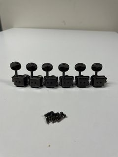 Gotoh SD-91  MG locking Tuners 6 in line black