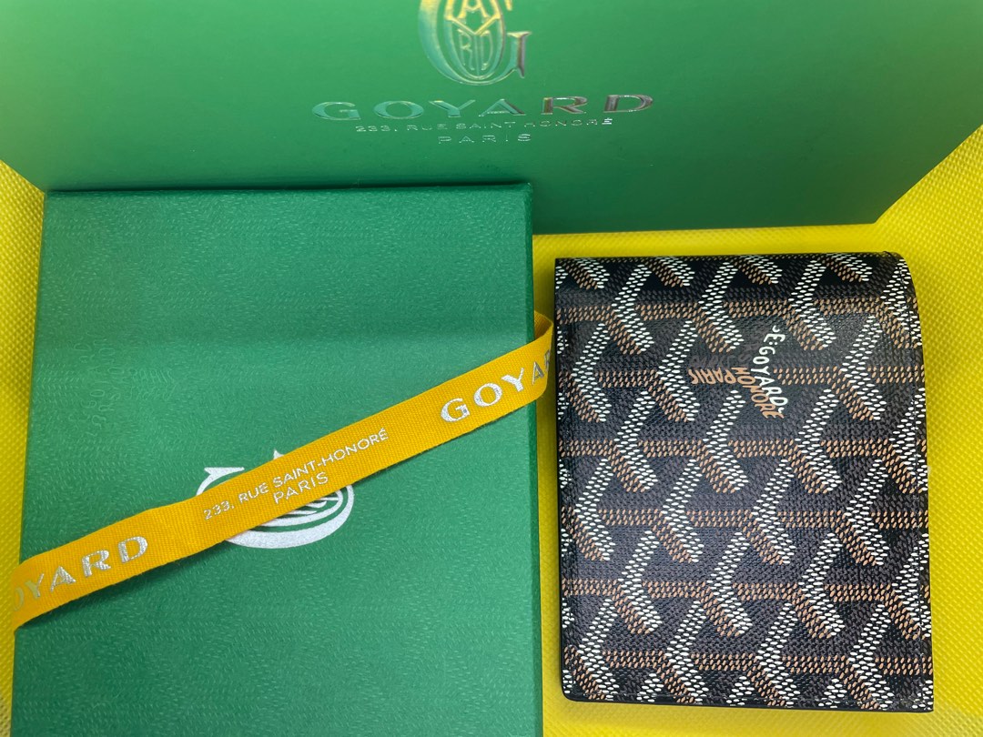 Goyard wallet sales fake