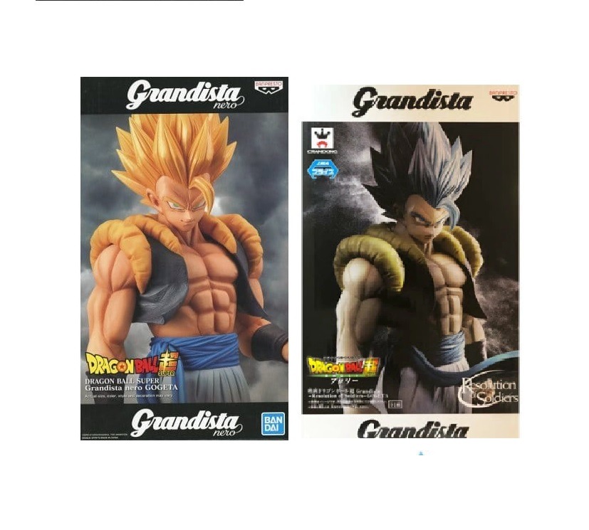 Set of 2) Dragon Ball Grandista nero Gogeta  Grandista Gogeta, Hobbies   Toys, Toys  Games on Carousell