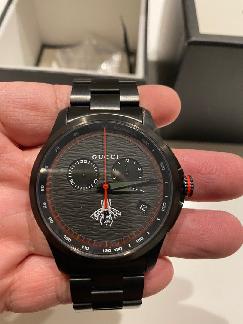 Gucci Quartz Chronograph Men s watch Swiss made Men s Fashion