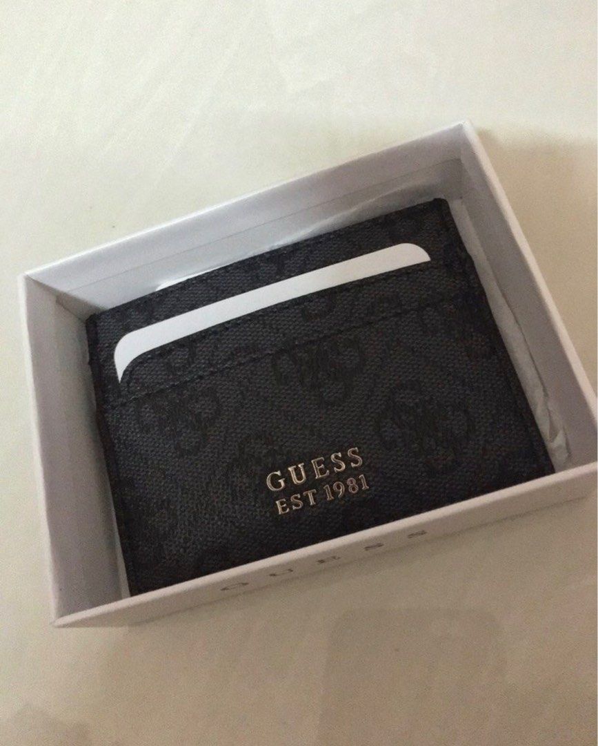 GUESS LAUREL Card Holder Women s Fashion Bags Wallets Wallets