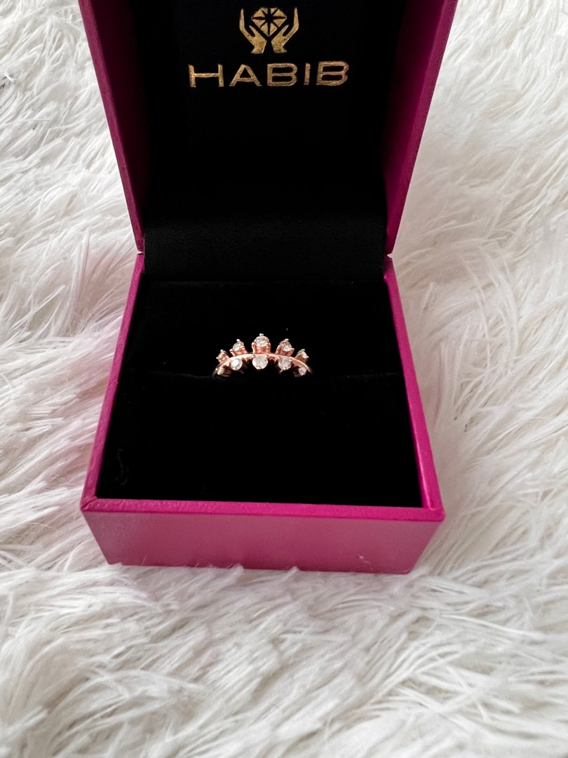 Rose gold ring habib new arrivals