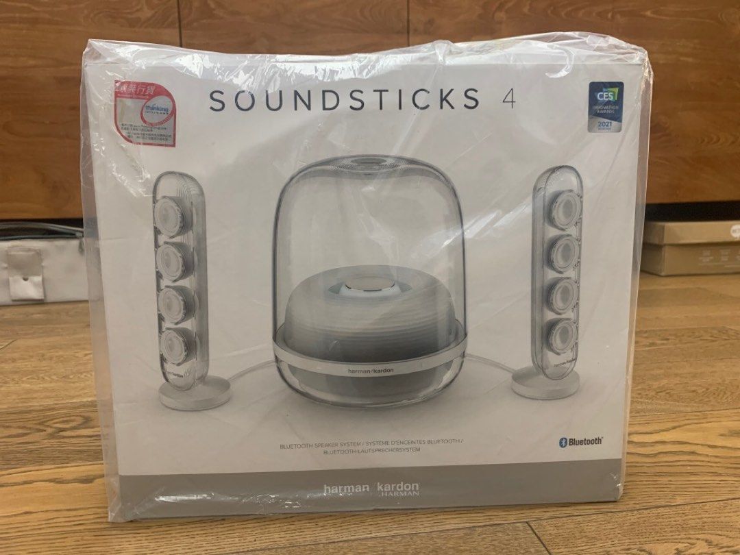 全新未開封行貨有保養］Harman Kardon SoundSticks 4 藍牙喇叭系統