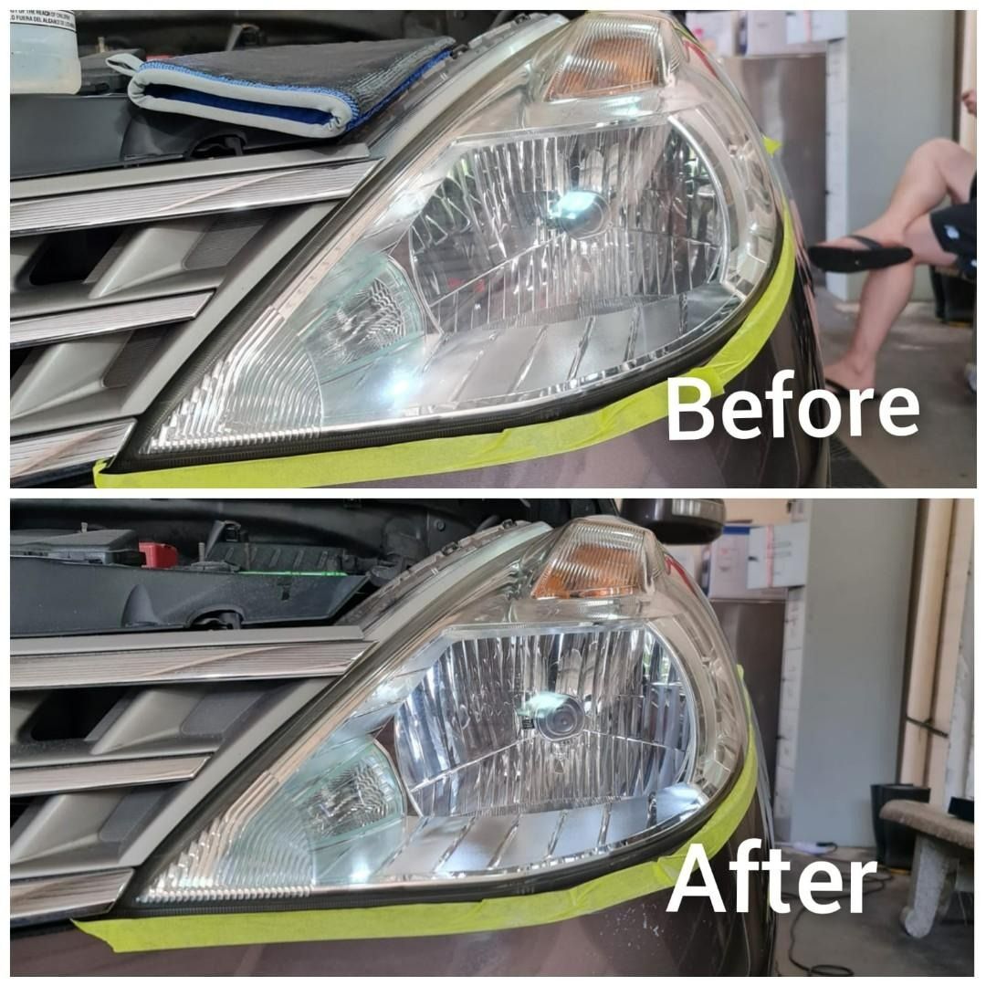 Headlight Restoration, Restore, Sanding, Pest Control, Cockroaches, Car ...